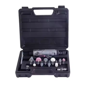16 adet hava kalıp taşlayıcı kiti 1/4 "1/8" döner pnömatik öğütücüler hava kompresörü aracı kiti seti - Product Image 1