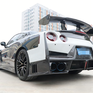 สปอยเลอร์หลังสำหรับ Nissan GT-R R35 2007-2024คาร์บอนไฟเบอร์ GT-ปีก BOLT-ON น้ำหนักเบา - Product Image 3