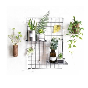 Hanging <strong>Clothes</strong> <strong>Display</strong> <strong>Racks</strong> Storage Holders Metal Wire Wall Grid <strong>display</strong> suppliers - Product Image 2
