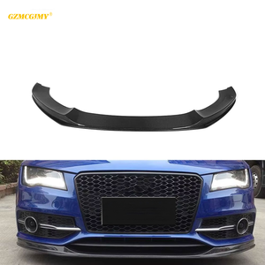 Divisor de Labios Delantero de Fibra de Carbono de Alto Brillo para <span class=keywords><strong>Audi</strong></span> <span class=keywords><strong>A7</strong></span> Sline <span class=keywords><strong>S</strong></span>-<span class=keywords><strong>line</strong></span> 2012-2014 - Product Image 1