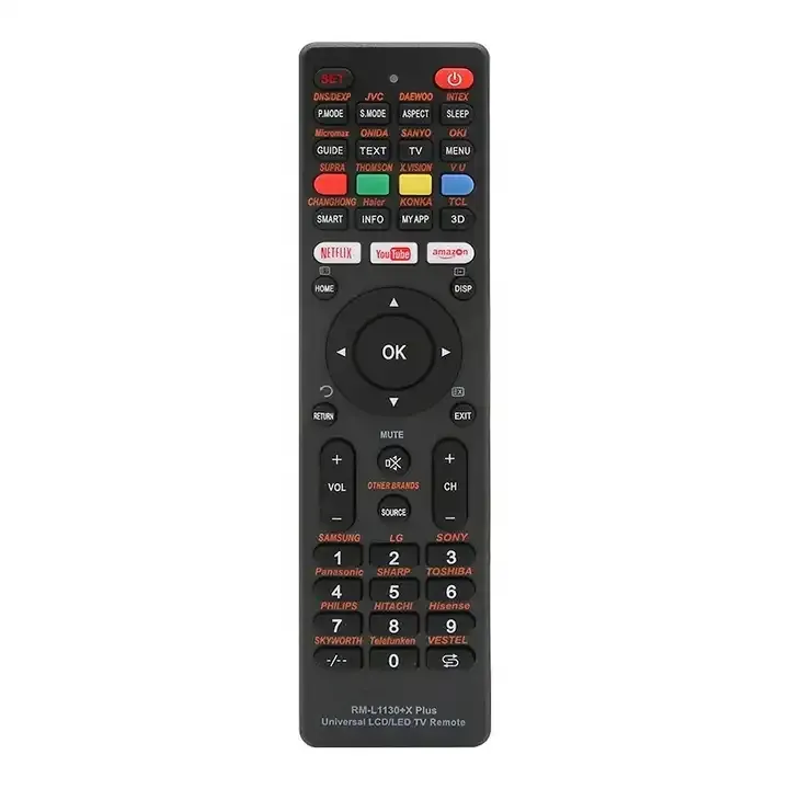 通用所有品牌液晶红外电视遥控器rm-l1130   x plus液晶电视遥控器的