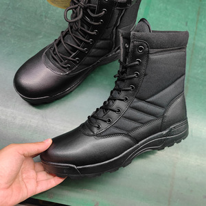 कारखाने थोक नए स्वाट मॉडल ड्यूटी जूते पुरुषों महिलाओं के लिए सामरिक आउटडोर जूते उच्च शीर्ष ऊंचाई वाले जूते - Product Image 5