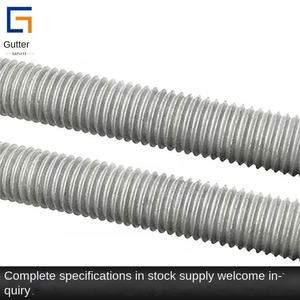 B16 batang gigi bahan Hot Dip galvanis benang penuh kancing sekrup kepala ganda untuk kimia dan Petrol - Product Image 5