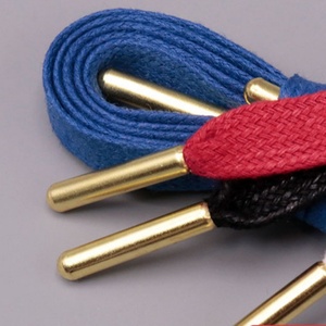 Cordones de Algodón Encerado Planos de 8mm Personalizados, Diseño Minimalista de Color Sólido - Cordones Planos Encerados Premium para Zapatillas Blancas y Zapatos de Lona - Product Image 3