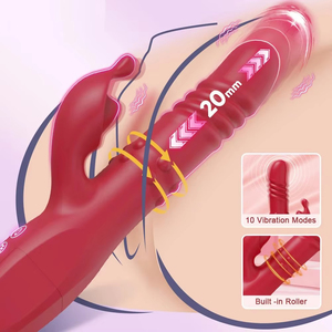 Vibrateur puissant pour femmes avec stimulateur clitoridien à léchage de langue, masturbateur féminin, godemiché point G, articles pour adultes, jouets sexuels - Product Image 4