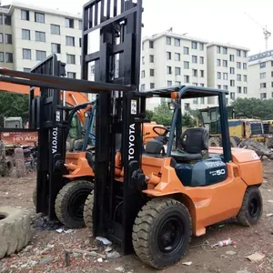 Made in Japan Used Toyota 5 ton Forklift For Sale,Toyota Forklift  5 ton