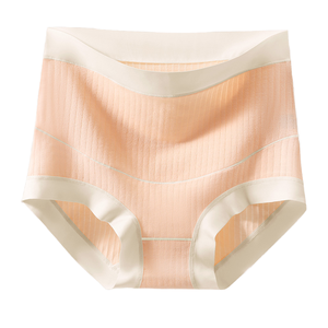Braguitas Moldeadoras Sin Costuras de Hilo Teñido de Algodón Satinado de Nivel de Control Ligero - Product Image 1