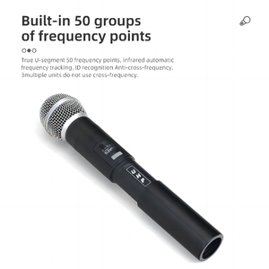 Nouveau microphone sans fil RTS UHF professionnel, microphone portable pour fête, karaoké, église, spectacle, réunion, chant - Product Image 5