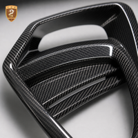 Cadre de calandre avant en fibre de carbone sèche, style B, pour Mercedes-Benz AMG GT GT63 C192