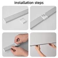 Guirlande lumineuse à LED Type C Détecteur de mouvement rechargeable Détecteur à intensité variable Veilleuse pour cuisine maison