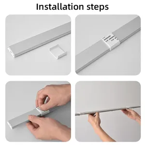 रसोई घर के लिए एलईडी बार लाइट टाइप सी रिचार्जेबल मोशन सेंसर डिमोटर नाइट लाइट - Product Image 6