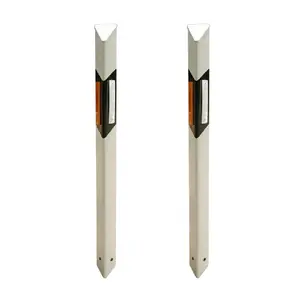 الألياف الزجاجية عززت بلاستيك عاكس جانب الطريق المرور آمنة المخطط ماركر الثلاثي Delineator PVC لافتة طريق دليل آخر - Product Image 1