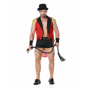 Costume de Pirate Sexy pour adulte, Costume de fête pour homme, uniforme de Performance pour Club amusant - Product Image 5
