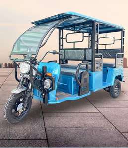 عربة كهربائية ثلاثية العجلات مغلقة للتنقل اليومي والترفيه ونقل الطلاب ومشاهدة المعالم السياحية بثلاثة صفوف وستة مقاعد بقوة 801-1000 واط - Product Image 5