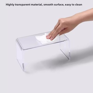 Scrivania Trasparente in Acrilico Personalizzata all'Ingrosso, Nuovo Design per Arredamento Ufficio, Scrivania Alta per <span class=keywords><strong>Soggiorno</strong></span> e Sala da Pranzo - Product Image 4