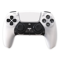 Manette de jeu sans fil personnalisée en gros pour P5, gyroscope 6 axes, double vibration, Bluetooth 5.1, joystick, prix d'usine OEM