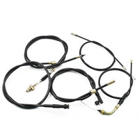 Kabel kontrol sepeda motor, kabel spidometer rem kopling untuk suku cadang sepeda motor harga pabrik