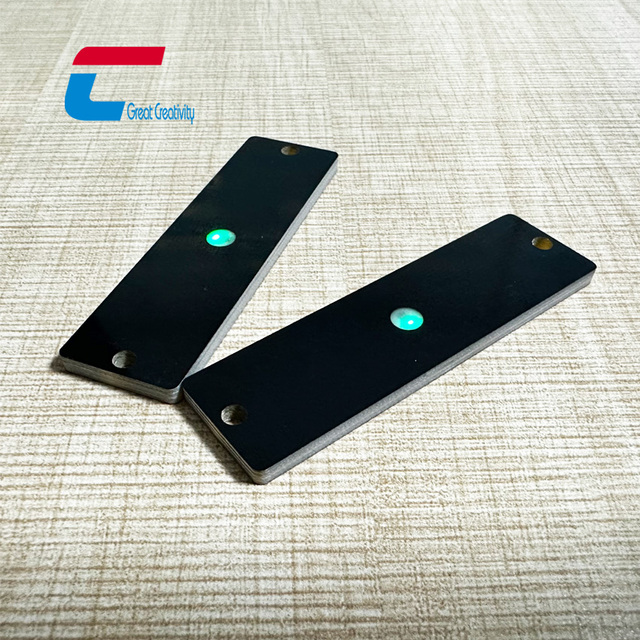 ISO14443A UHF RFID PCB LED Tag Anti-Metal Design Waterproof 3-5m Reading Distance HF/UHF Chip for Outdoor Patrol Applications