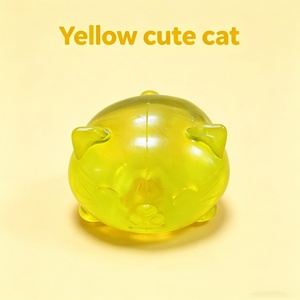 Juguete Blandito con Forma de Gato Viral de TikTok, Juguete Antiestrés Transparente de TPR para Niños y Adultos, Recuerdos para Fiestas - Product Image 6