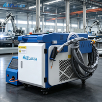 Nouvelle machine de soudage au laser à fibre portative 1500W, système de soudage et de découpe 4-en-1 de haute qualité