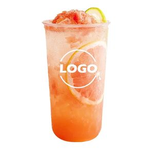 Commercio all'ingrosso personalizzato monouso 360ml trasparente a forma di U per animali domestici bolla <span class=keywords><strong>Tea</strong></span> Boba Cup con coperchio Panda per caffè e succo - Product Image 4