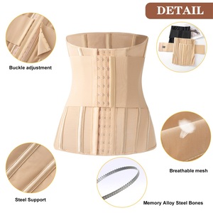 Fajas de cuerpo completo de alta calidad, ropa moldeadora para controlar la barriga del vientre, corsé envolvente para mujer, cinturón recortador, entrenador de cintura, moldeador para mujer - Product Image 6