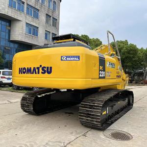 Excavadora Hidráulica de Segunda Mano, Modelo 2023 en Buenas Condiciones, Komatsu PC220-7 Usada, Componentes Originales Japoneses, Motor y Caja de Cambios - Product Image 4