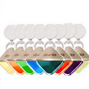 Pendentif de parfum pour voiture en verre, multifonctionnel, parfum floral, ornement suspendu, parfum longue durée, rafraîchisseur d'air, sans électricité - Product Image 1