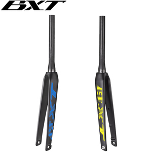 Fourche de vélo de route en fibre de carbone BXT T800, montage plat, axe traversant, câblage interne, fournisseur chinois OEM - Product Image 4