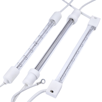 Four grille-pain en Fiber de carbone lampe infrarouge IR chauffage à Quartz Tube en Fiber de carbone élément chauffant pour équipement de four à pain alimentaire