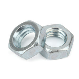 육각 볼트 및 너트 <span class=keywords><strong>ANSI</strong></span> B18.2.2 탄소강 ASTM A563 등급 5 아연 도금 육각 너트 - Product Image 3