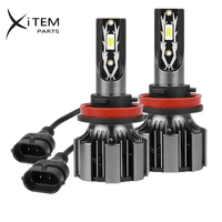 Ampoules de phares Led haute puissance pour voiture moto tout-terrain H7 H11 H4 H1 H3 9005 9006 h13 9007 9004 CSP 3570 puces éclairage automatique