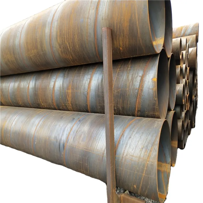 low price large diameter steel shield spiral bridge foundation pile trestle steel pipe welded steel pipes for sea use