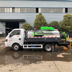 <span class=keywords><strong>Mini</strong></span> Autocisterna per Aspirazione Fognaria <span class=keywords><strong>a</strong></span> Doppio Serbatoio Hydro VAC, Modello Popolare per Cantieri Edili - Product Image 3