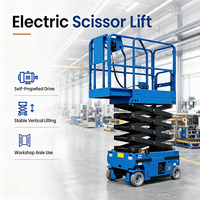 Plateforme de travail en hauteur à ciseaux hydraulique de 8 m de hauteur de travail, faible entretien, capacité nominale, avec assistance technique à vie