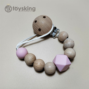 TK Ensemble de jouets pour bébé : Mobile de lit <span class=keywords><strong>girafe</strong></span>, hochets en hêtre pour nouveau-né, jouets de dentition en bois lapin et ours, et jouet en crochet – Cadeau - Product Image 6