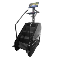 Machine à grimper les escaliers professionnelle avec écran rotatif de 21,5 pouces pour l'entraînement cardio en salle de sport