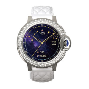 Montre connectée pour filles DENIXI WB0037, style luxueux, multifonctionnelle, paiement NFC, surveillance de la fréquence cardiaque, du sommeil et de la santé, multilingue - Product Image 2