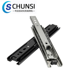 Rail de glissière en acier Chunsi IDC11, 37 mm de large, rail de guidage industriel à charge moyenne pour l'automatisation - Product Image 2