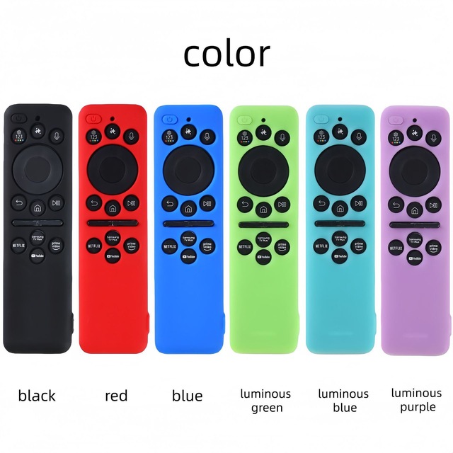 2026 Hot Sale High Quality Silicone Remote Cover Case for Samsung TV BN59-01432A Solar Remote Control Silicone Protective Sleeve