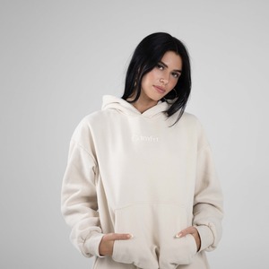 Ready Stock <b>Women</b> Casual Sweatshirt <b>Pants</b> One Set <b>Sweating</b> Short Outerwear Embroidery Logo Polyester Anti-Pilling Loose Fit - Product Image 3