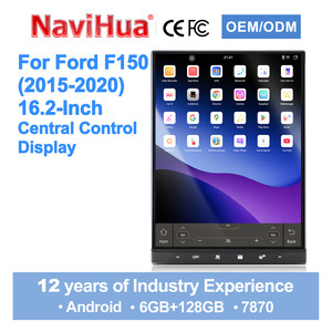 Radio Multimedia para Auto Navihua Tesla con Pantalla Táctil Vertical Android, Navegación GPS, para Ford F150 2015-2020 - Product Image 1