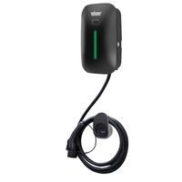 Stasiun Pengisian Daya AC EV Tipe Lantai GB/T 7kW Baru, Tiang 1200mm, Satu Gun, 32A, RFID, IP54 untuk Hunian/Komunitas