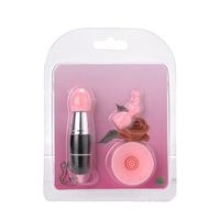 Kostenlose Probe 3-in-1 Mini Wasserdichter Multi-Speed USB Aufladbarer AV-Massagestab Taschenvibrator für Frauen Masturbation Sexspielzeug