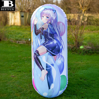 Oreiller gonflable personnalisé en PVC souple, motif anime, avec coussin corporel SPH, jouet gonflable pour adulte, nouveauté Dakimakura, oreiller de sommeil à câliner