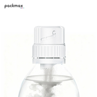 Bouchon de bouteille en plastique PP 3025 personnalisé pour séparation solide-liquide, à ouverture par torsion, écologique, anti-déversement, moulé en pâte, pour emballage cosmétique