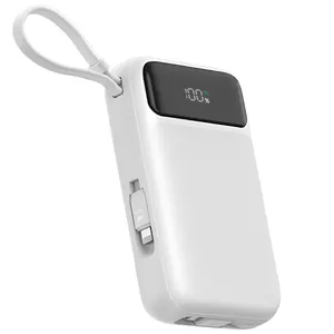 Chargeur sans fil 20000mah banque d'alimentation portable 20000mah 22.5w fabricant batterie de téléphone portable