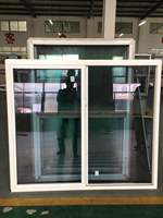 Ventanas de PVC Insonorizadas y Resistentes al Viento, Ventanas Corredizas de Vinilo con Doble Acristalamiento