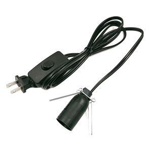 Mở Rộng Kit Chúng Tôi Cắm Điện Phẳng Dây Cáp 303 On Off Chuyển Đổi Ánh Sáng E14 Ổ Cắm Bóng Đèn Muối Dây Đèn - Product Image 3