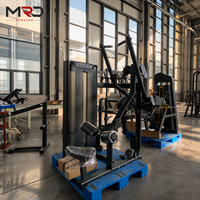 Machine de tirage vertical (Lat Pulldown) professionnelle à résistance sélectionnable pour l'entraînement du dos en salle de sport et club de fitness